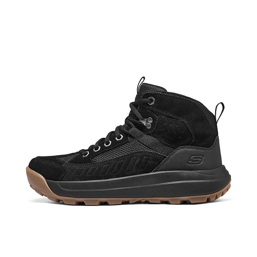 推荐商品：Skechers/斯凯奇 USA Street Wear 减震透气 舒适回弹 防滑耐磨 复古百搭 运动休闲鞋 黑色