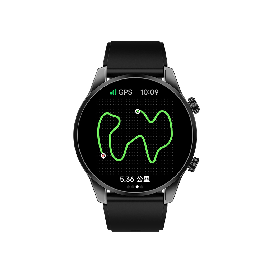 推荐商品：DMDG DMG1000 蓝牙连接马拉松跑步专用实时配速计时测心率GPS定位运动轨迹多功能户外骑行海拔指南针通话消息提醒智能男女同款手表