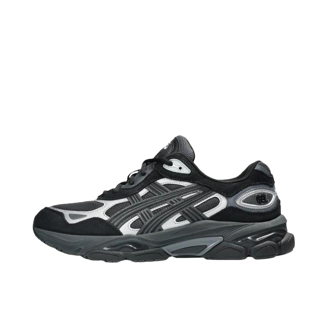 推荐商品：Asics/亚瑟士 Gel-NYC 2.0 跑鞋 圆头系带厚底支撑 灰色/黑色