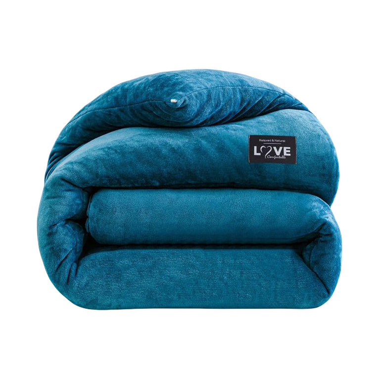 推荐商品：雅仙爱 A类 双面牛奶绒被面 冬被