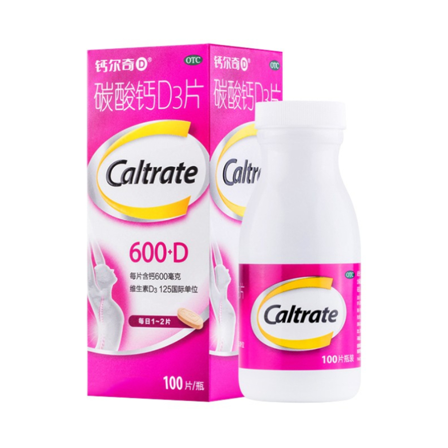 推荐商品：Caltrate/钙尔奇 碳酸钙D3片 瓶装 钙补充
