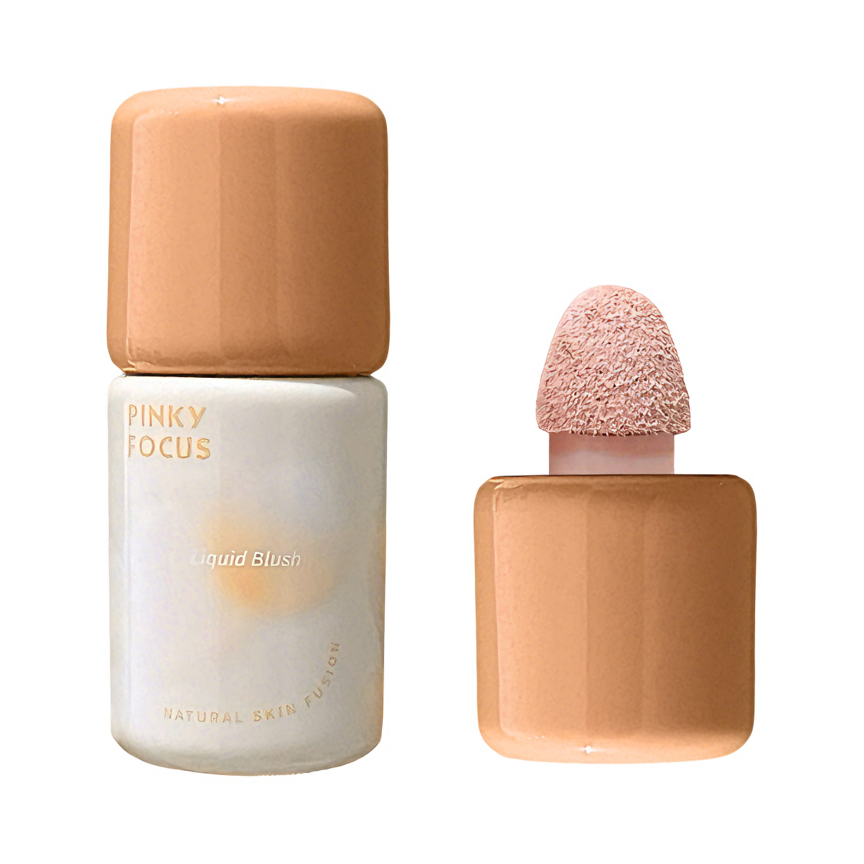 推荐商品：PINKYFOCUS 醇彩悸动液体腮红 奶油肌易上色显气色清透防水自然纯欲哑光提亮 5.5g