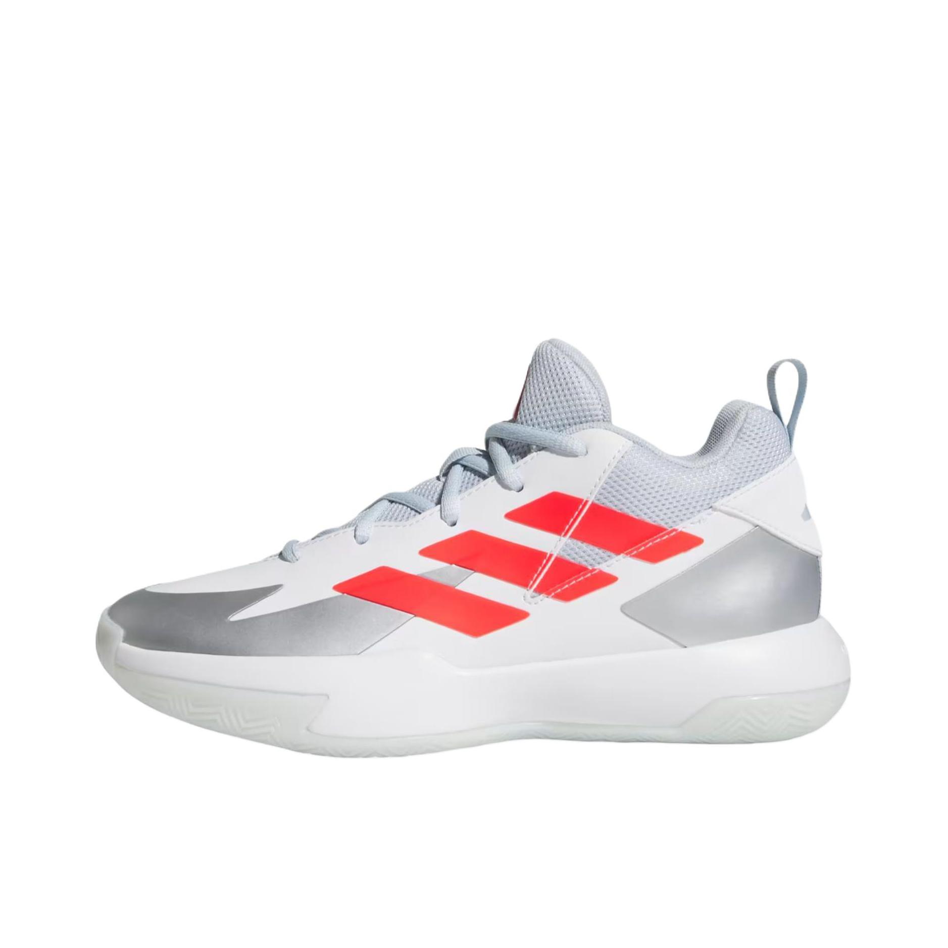 推荐商品：adidas Cross Em Up 篮球鞋 舒适减震防滑耐磨轻便耐用圆头 大童/白色/红色 