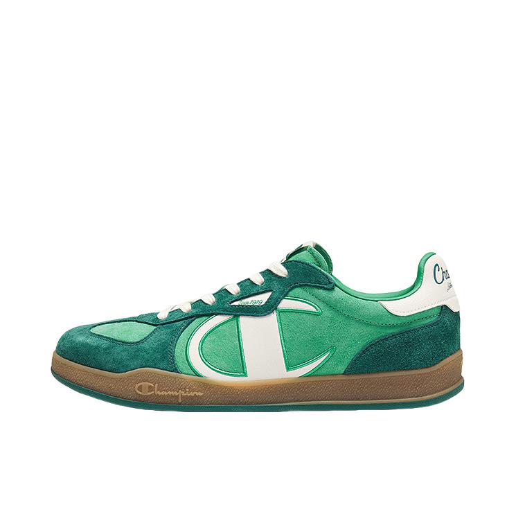 推荐商品：Champion/冠军 Champ T-trainer V3 板鞋 百搭时尚橡胶平跟 晚山新黛/神秘绿
