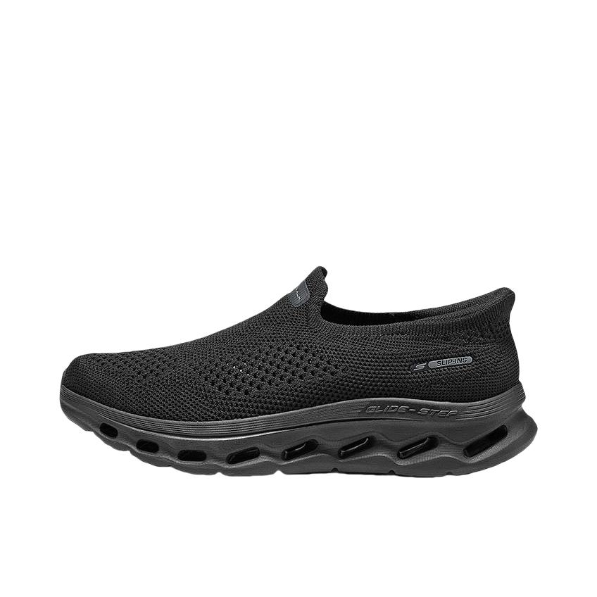 推荐商品：Skechers/斯凯奇 运动休闲鞋 防滑耐磨简约舒适 217025 黑色