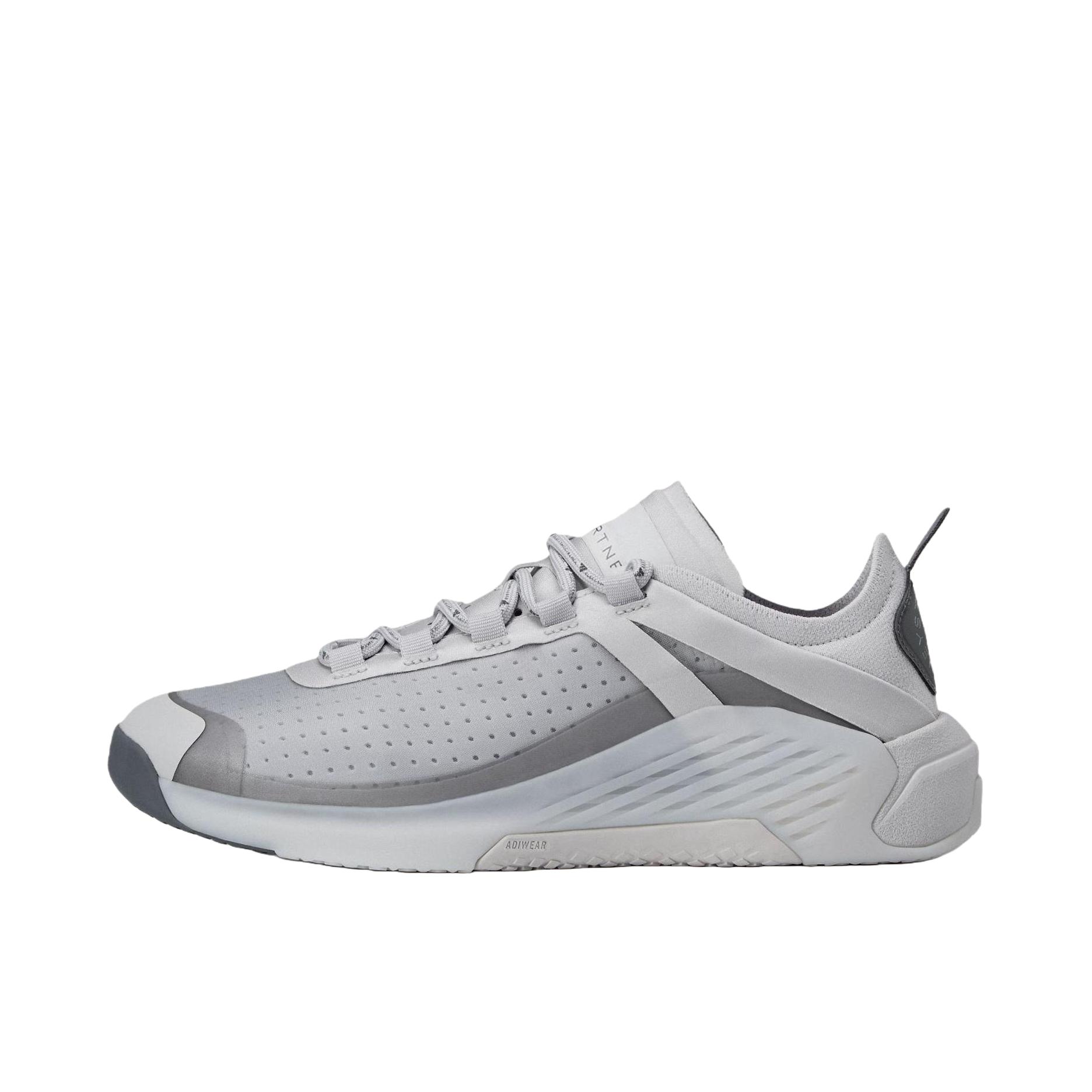 推荐商品：adidas DROPSET 4 训练鞋 厚底圆头橡胶 Stella McCartne联名/灰色