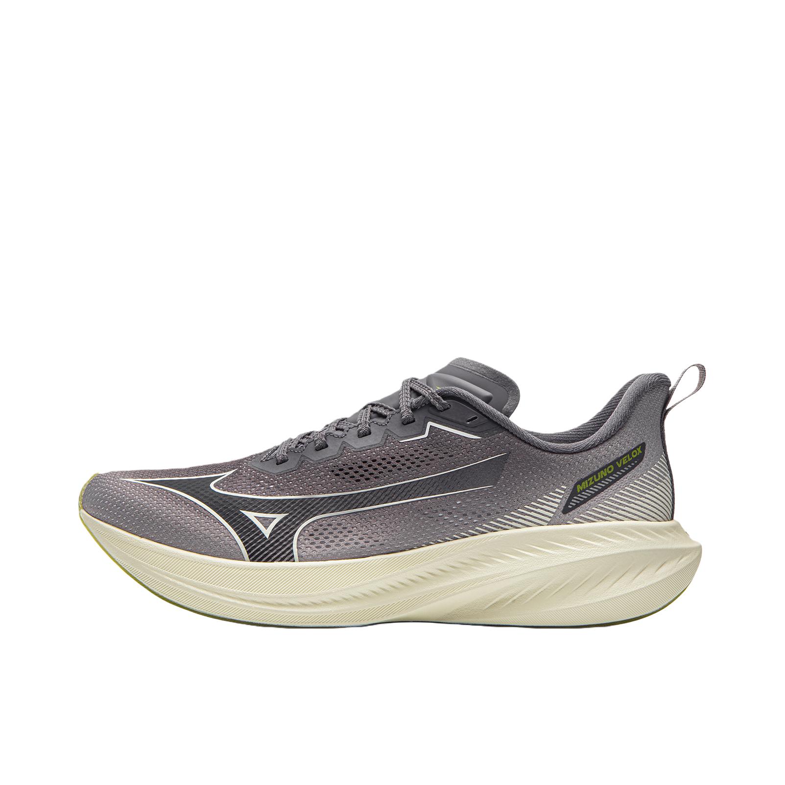 推荐商品：Mizuno/美津浓 VELOX 跑鞋 透气圆头系带 龙卷风/豆腐白