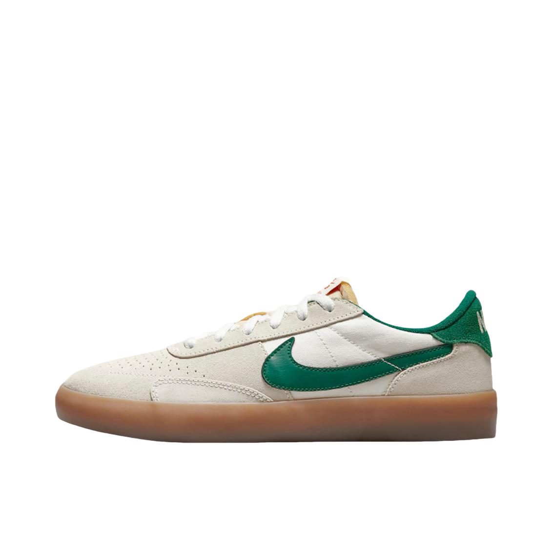 推荐商品：Nike SB Heritage Vulc 板鞋 复古轻便耐磨缓震简约舒适包裹性 米色/绿色