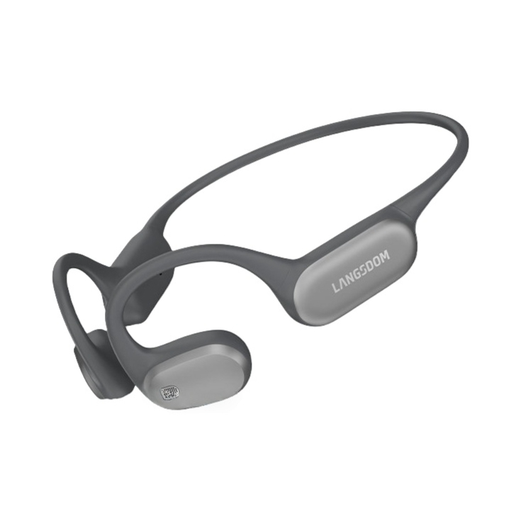 推荐商品：Langsdom/兰士顿 AirWave Pro2 挂耳式 蓝牙耳机 AI通话降噪 稳固舒适