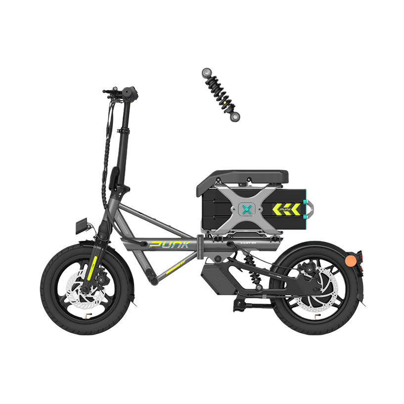 推荐商品：x-bird/锋鸟 TDT468Z 朋克PUNK 3C认证 折叠 长续航 减震 电动自行车