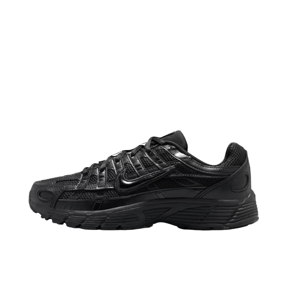 推荐商品：Nike P-6000 CNPT 运动休闲鞋 机能风跑鞋风舒适缓震防滑耐磨时尚潮流复古贴合网面支撑圆头 大童/深黑色