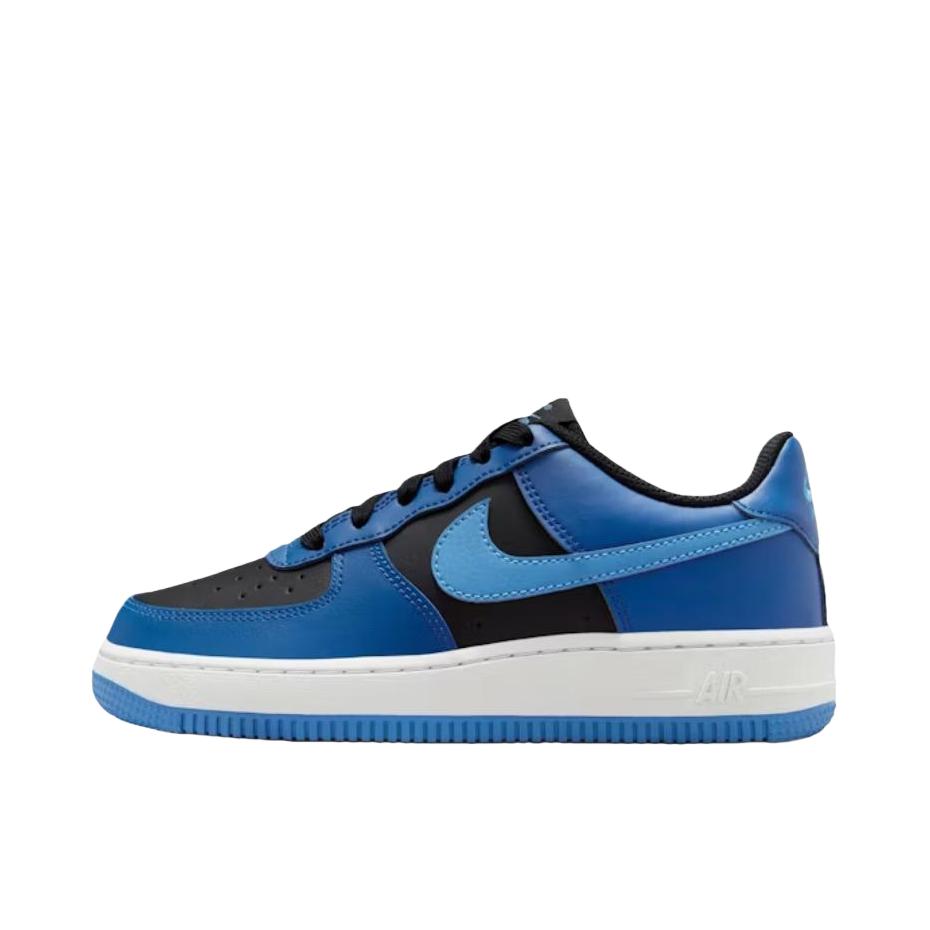 推荐商品：Nike Air Force 1 空军一号 板鞋 轻便舒适百搭耐磨防滑复古 大童/蓝色/黑色
