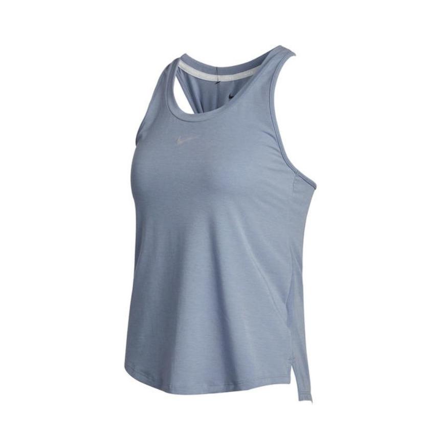 Nike/耐克 One Luxe Df Std Tw Tnk纯色透气圆领无袖T恤 女装 DD4909