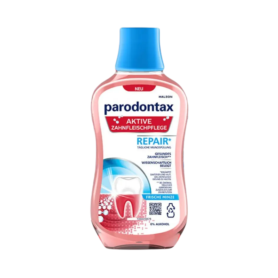 推荐商品：PARODONTAX/益周适 专研牙龈修护漱口水 温和不刺激