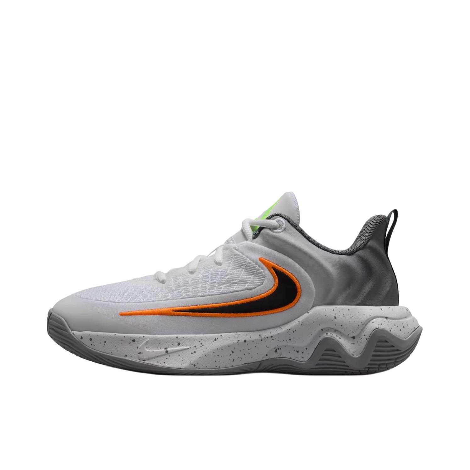 推荐商品：Nike Giannis lmmortality 4 字母哥支线4代 抓地 抗扭 实战 中帮 防滑耐磨 舒适透气 时尚百搭 篮球鞋 大童/灰色