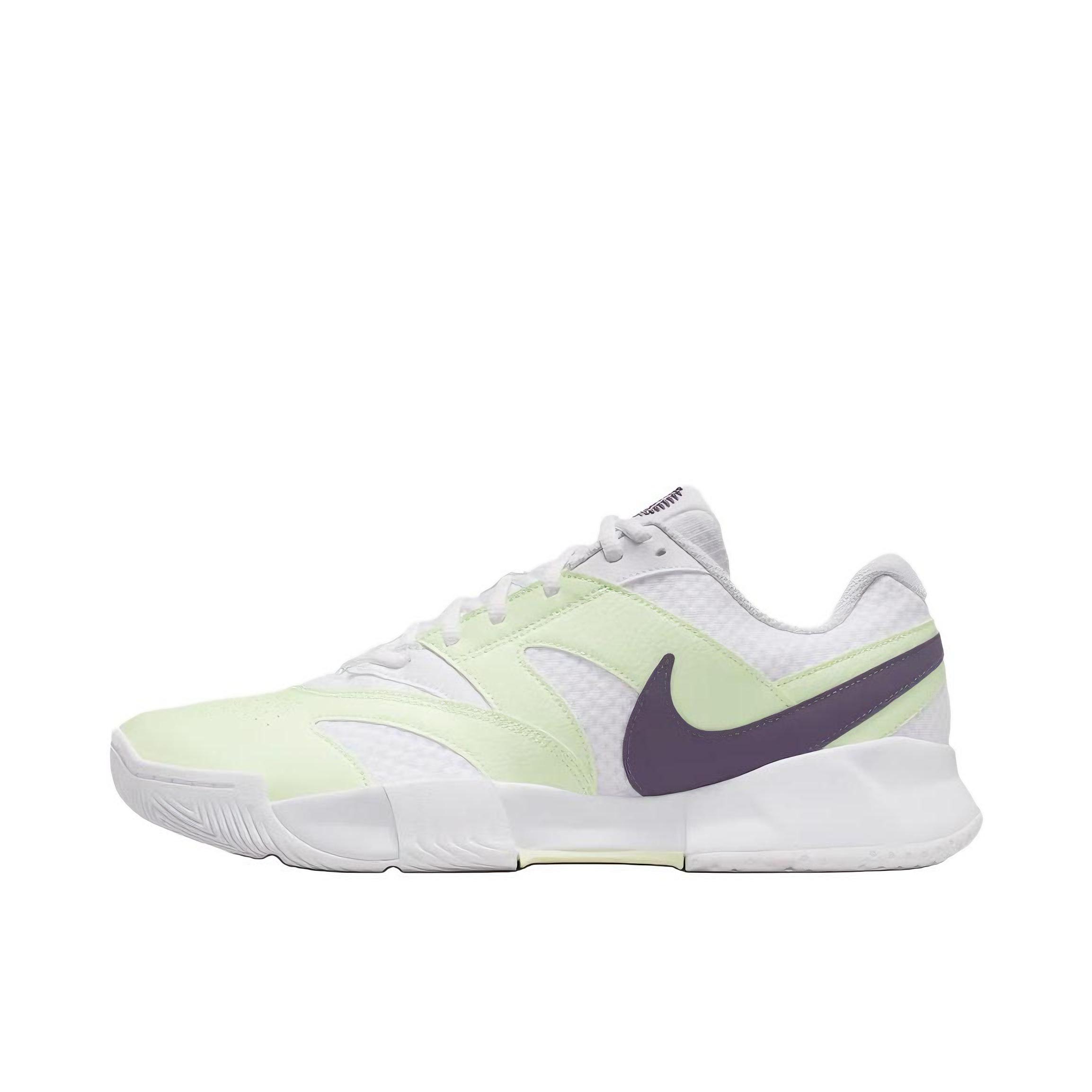 推荐商品：Nike Court Lite 4 耐磨防滑 舒适透气 支撑缓震 抓地 网球鞋 白色/绿色/紫色