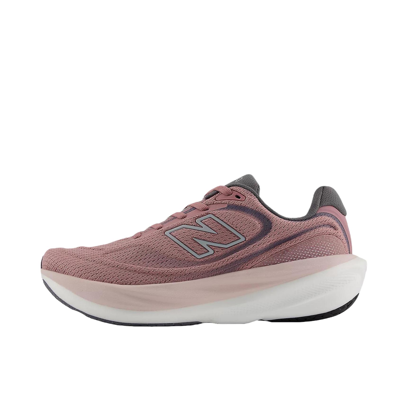 推荐商品：New Balance 1080 v15 跑鞋 舒适时尚耐磨贴合慢跑 B宽/浅红色/褐色 