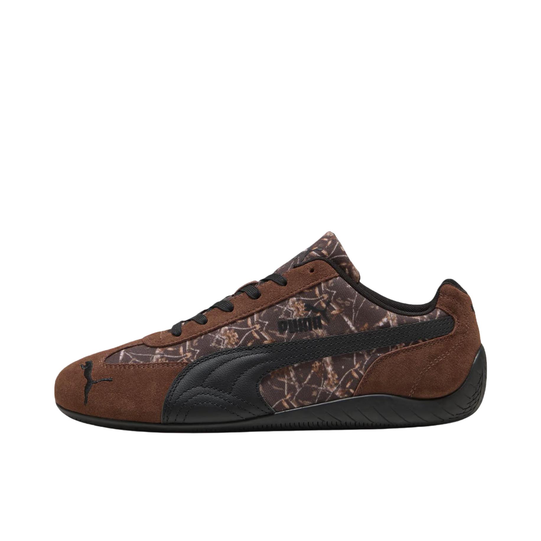 推荐商品：Puma/彪马 speedcat Camo 运动休闲鞋 系带圆头橡胶贴合轻便 咖啡棕