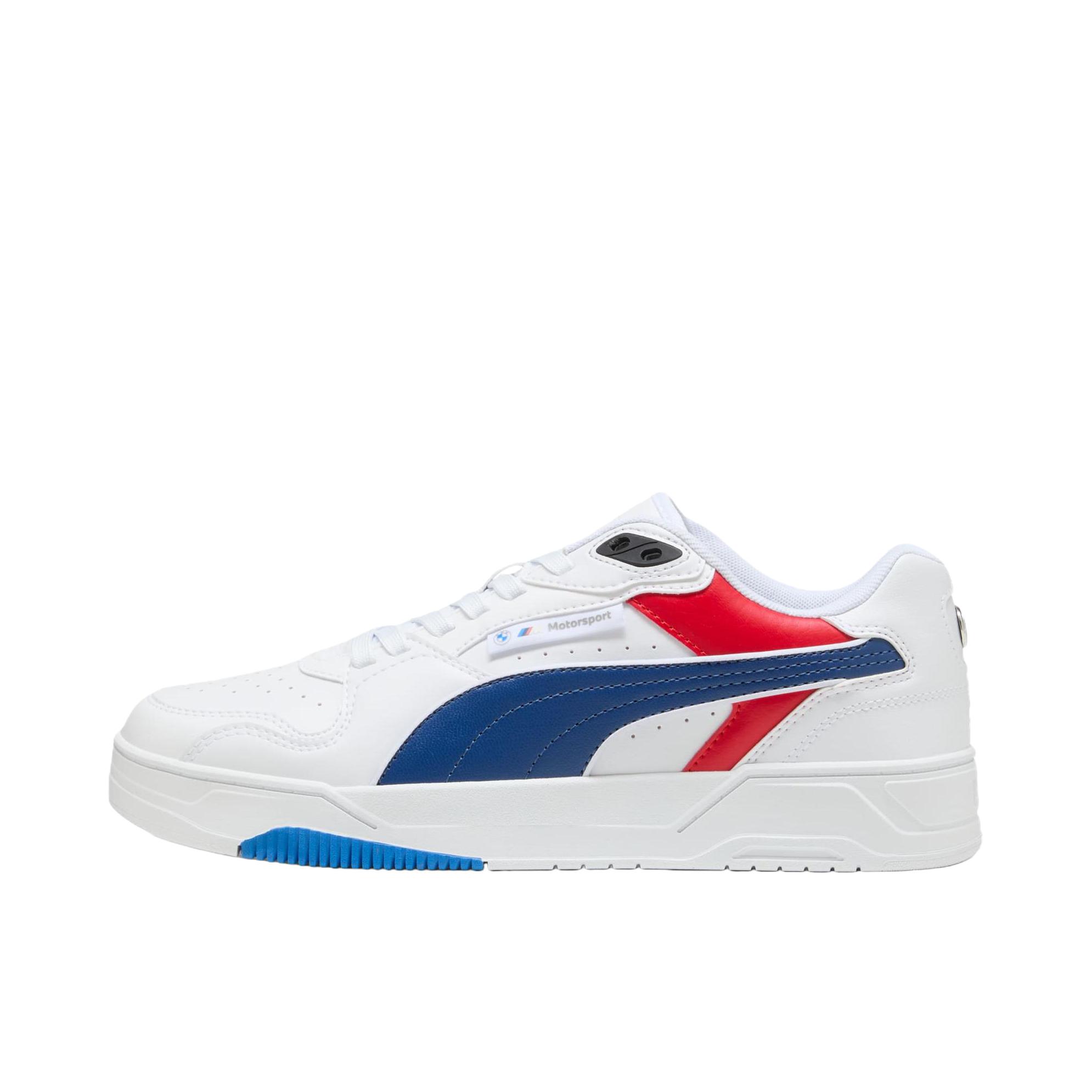 推荐商品：Puma/彪马 RBD Break 板鞋 百搭支撑耐穿低帮橡胶 BMW M Motorsport RBD Break联名/白色/蓝色/红色 
