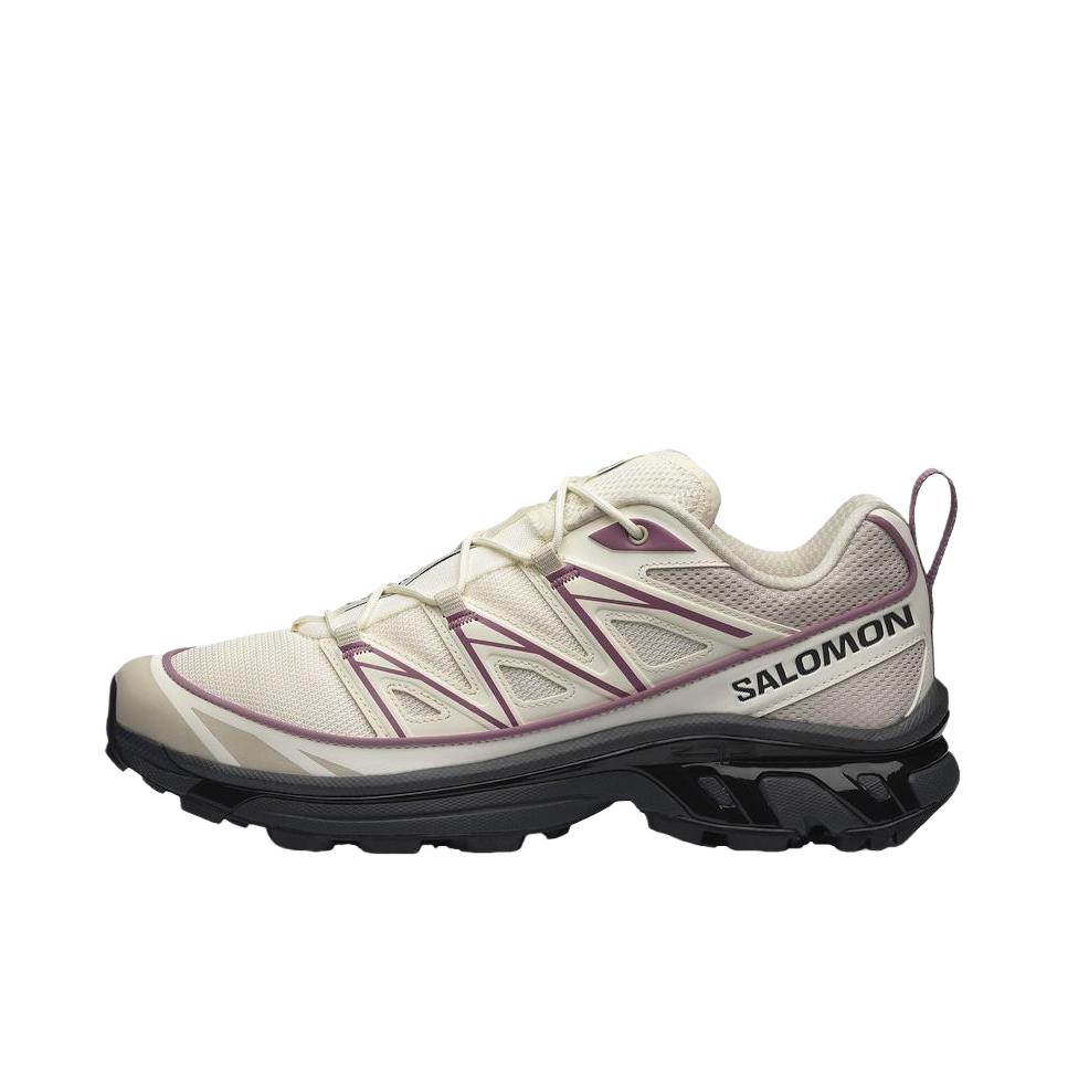推荐商品：Salomon/萨洛蒙 XT-6 EXPANSE 户外休闲鞋 减震耐磨轻便 米色/雾紫色