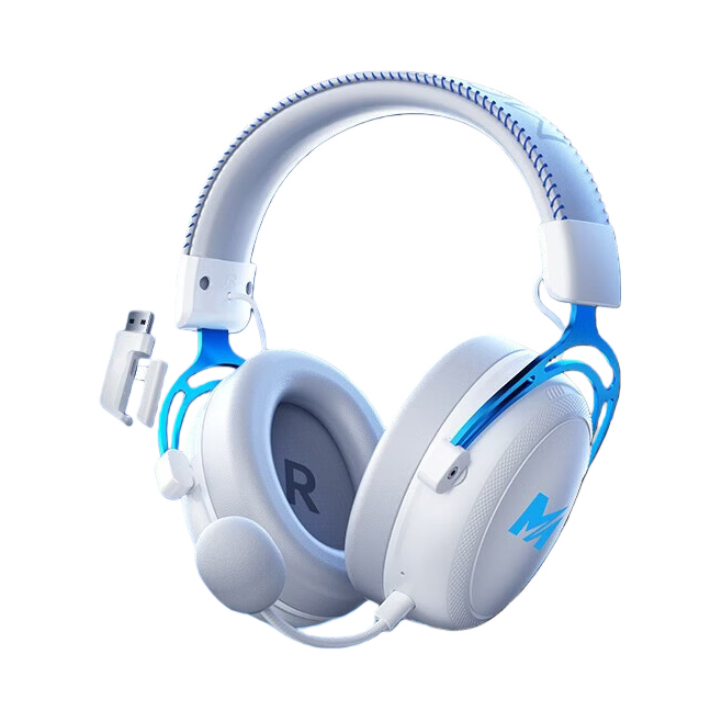 推荐商品：MICROKIA/迈凯亚 魔音猿M7 Pro 头戴式 四模游戏耳机 赛事专用 空间音效