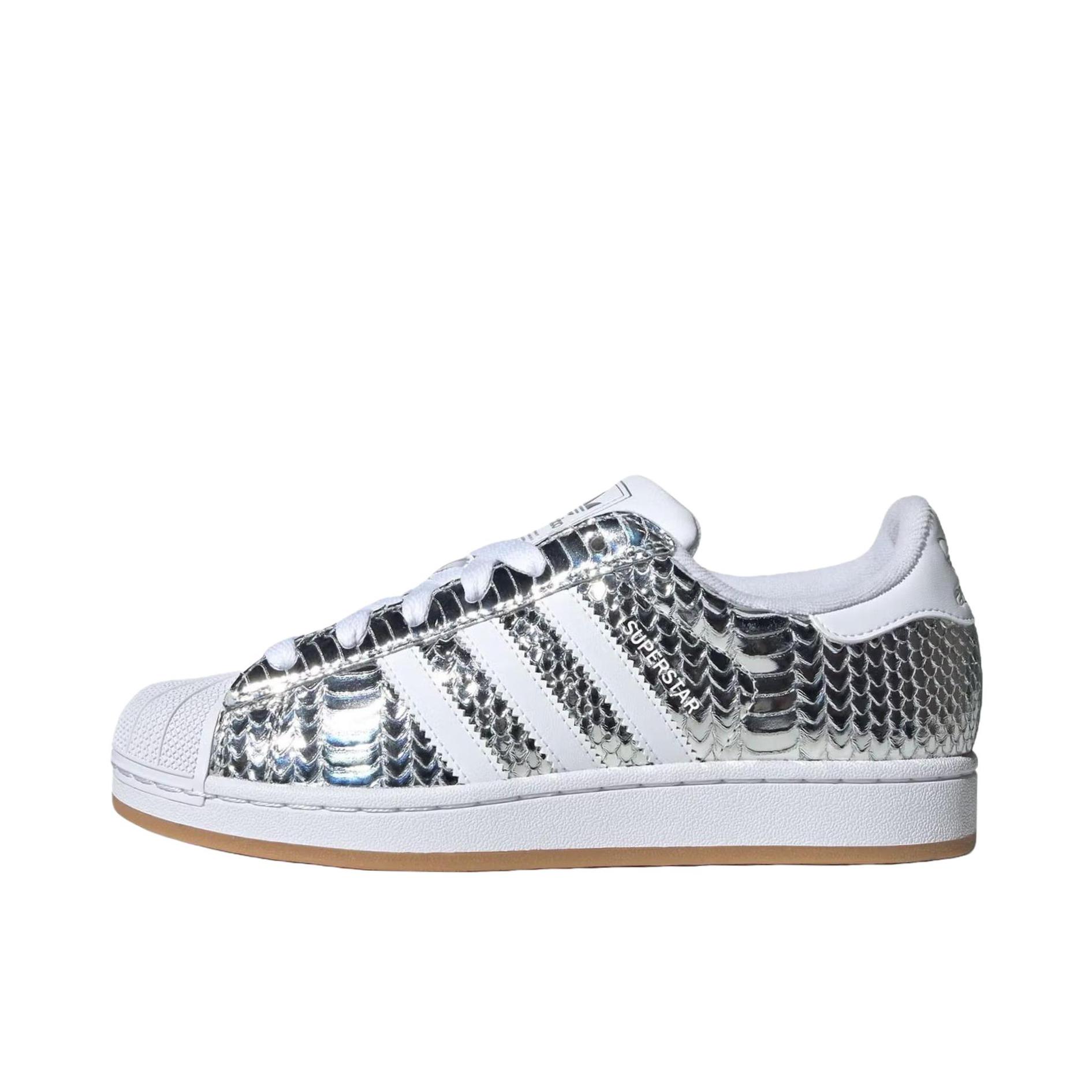 推荐商品：adidas Originals Superstar 2 板鞋 复古防滑耐磨贝壳头贴合圆头支撑 银色/白色