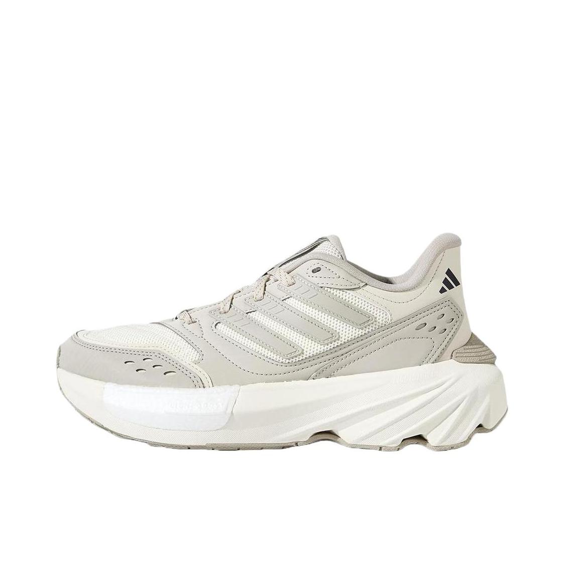 推荐商品：adidas BOOM 2 STYLE MN 跑鞋 百搭休闲户外轻便增高 浅灰色