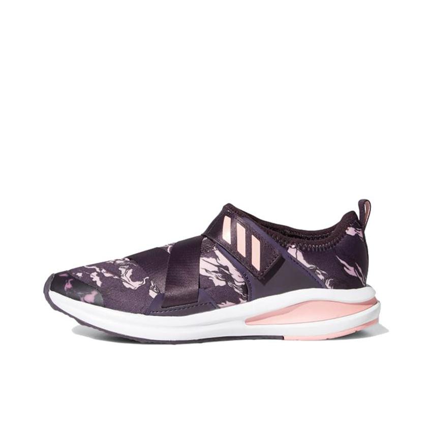 推荐商品：adidas Fortarun 2020 K 跑鞋 舒适时尚潮流 大童/紫色/粉色