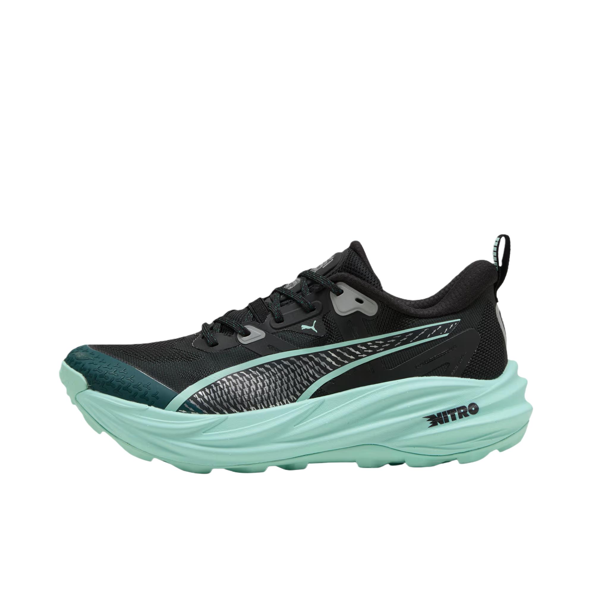 推荐商品：Puma/彪马 Voyage Nitro 4 跑鞋 百搭减震耐磨厚底 碳黑色