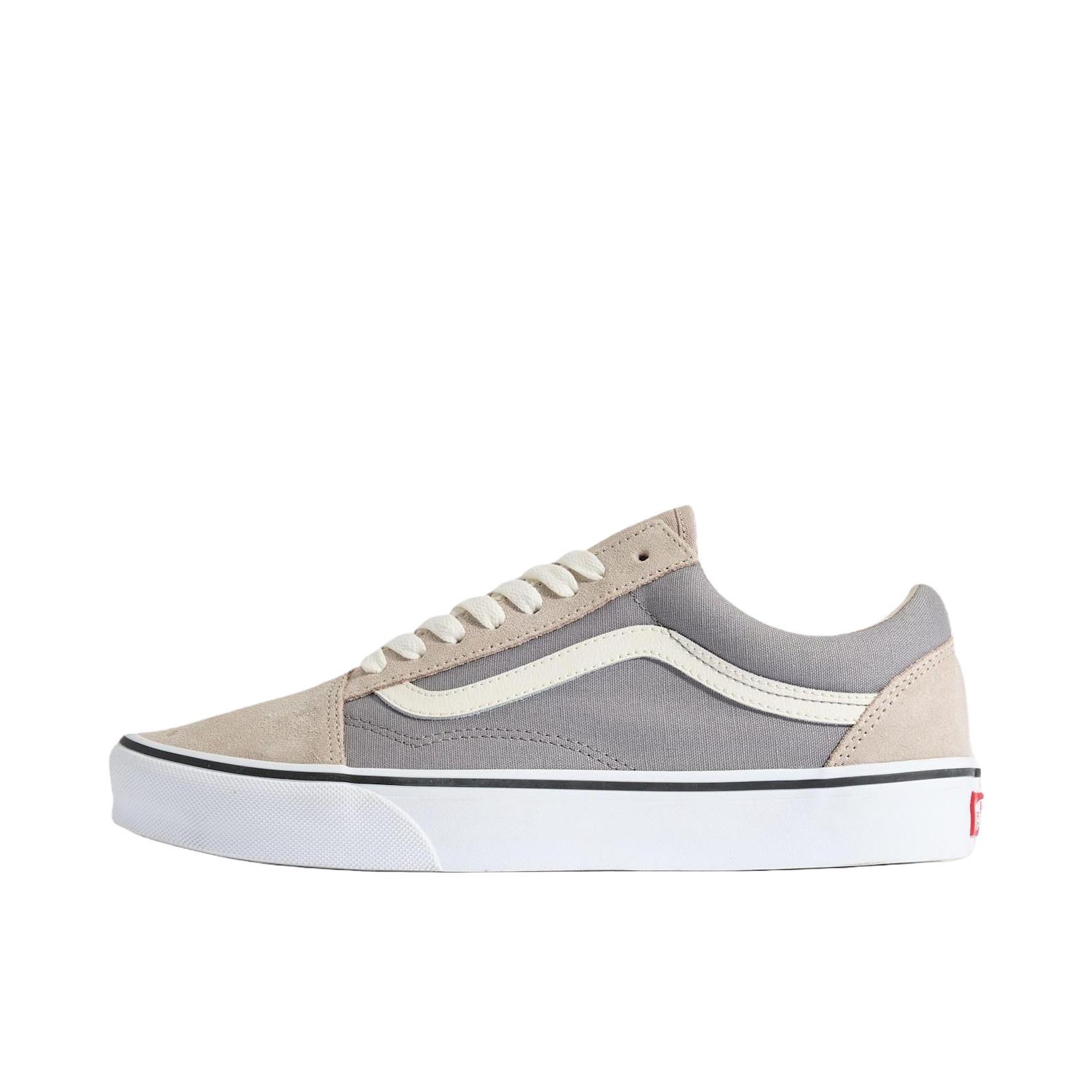 推荐商品：Vans/范斯 Old Skool 滑板鞋 板鞋 轻便防滑复古舒适经典 霜灰