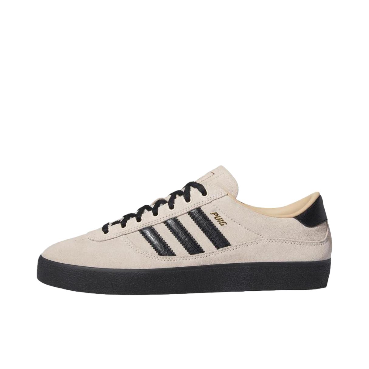 推荐商品：adidas originals Puig Indoor 板鞋 防滑耐磨舒适轻便透气时尚百搭 浅棕色