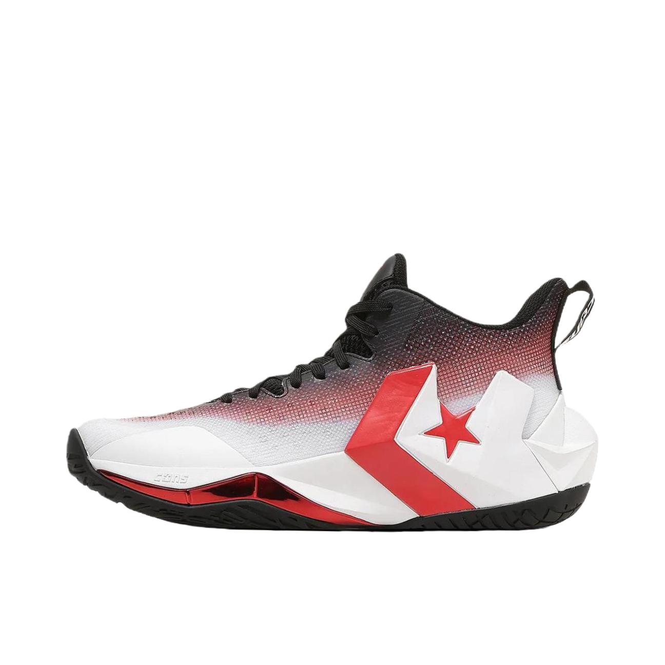 推荐商品：Converse/匡威 Cons Unaverage 篮球鞋 透气抓地防滑耐磨贴合 白色/红色/黑色