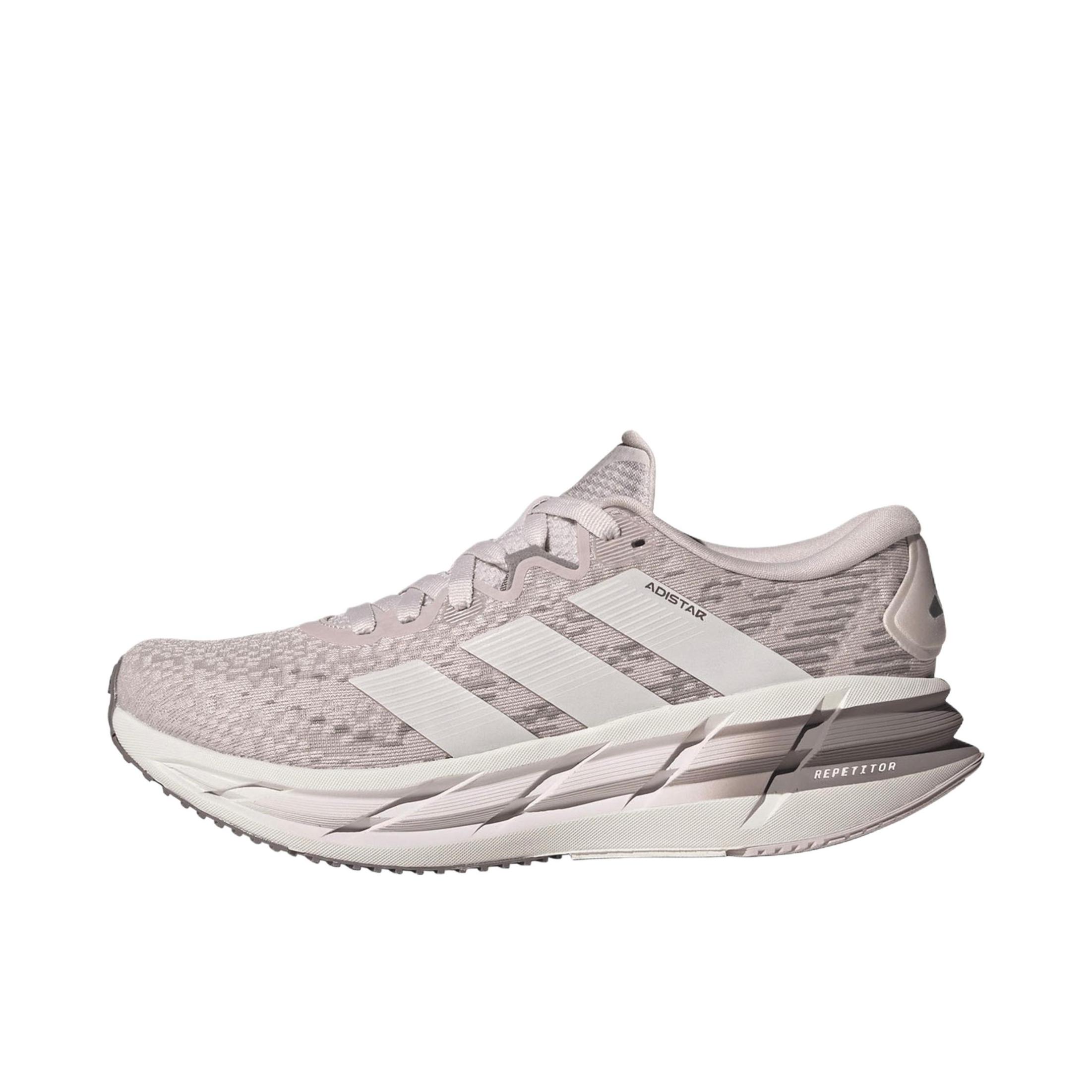 推荐商品：adidas Adistar 4 跑鞋 百搭个性时尚减震支撑回弹耐穿 女款/灰色/紫色