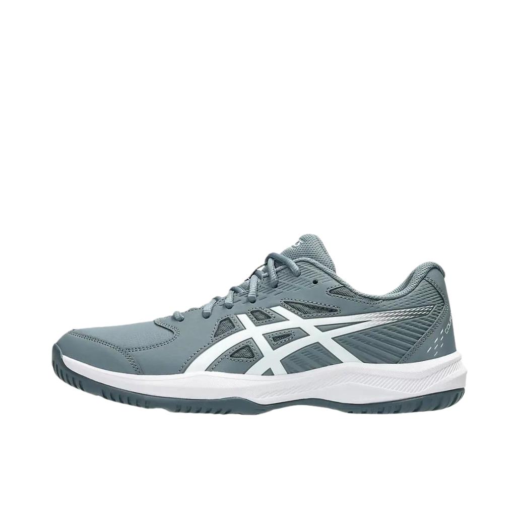 推荐商品：Asics/亚瑟士 Court Slide 4 休闲 百搭 低帮 橡胶 网球鞋 灰色/白色