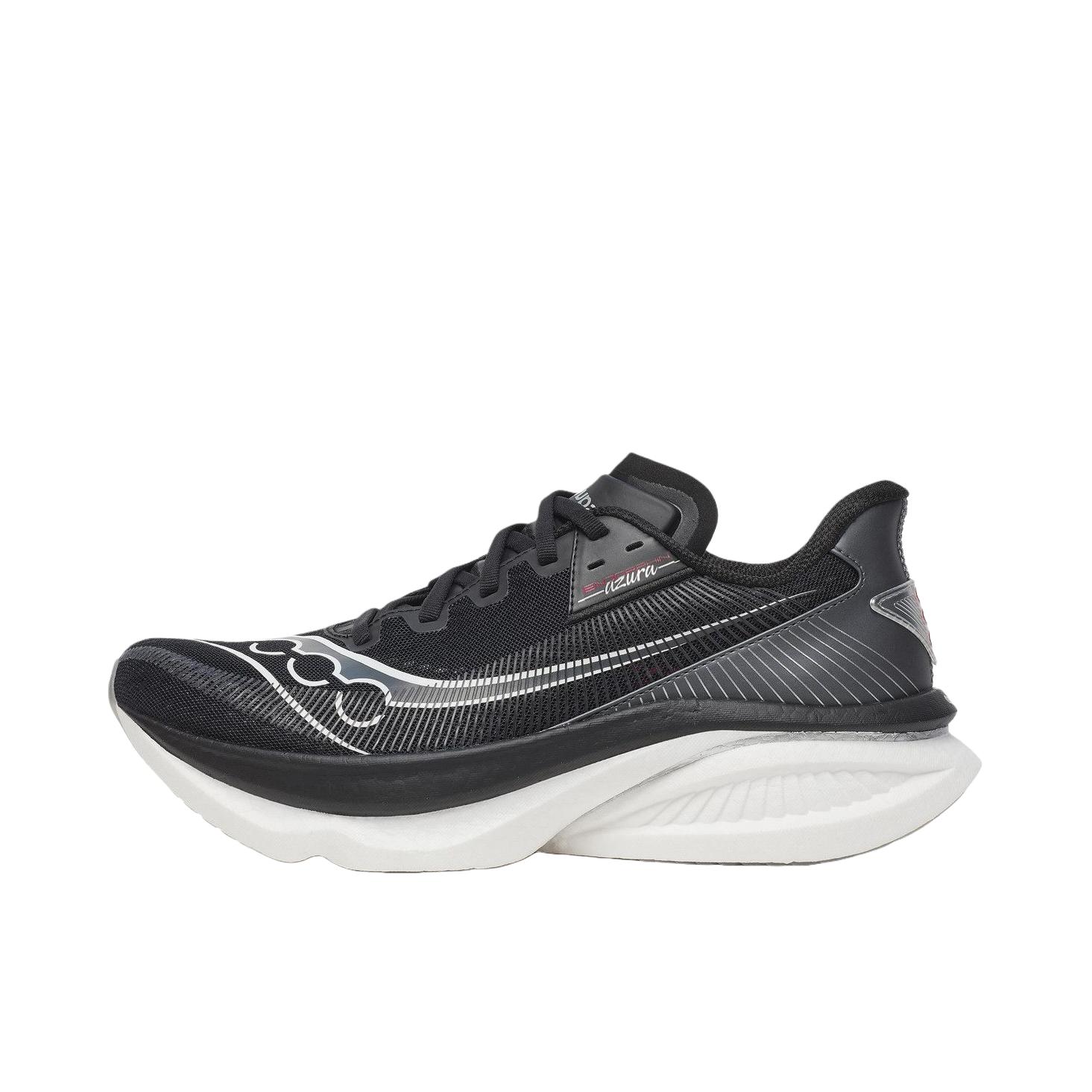 推荐商品：Saucony/索康尼 Endorphin Azura 跑鞋 柔软休闲轻便舒适回弹贴合训练 黑色