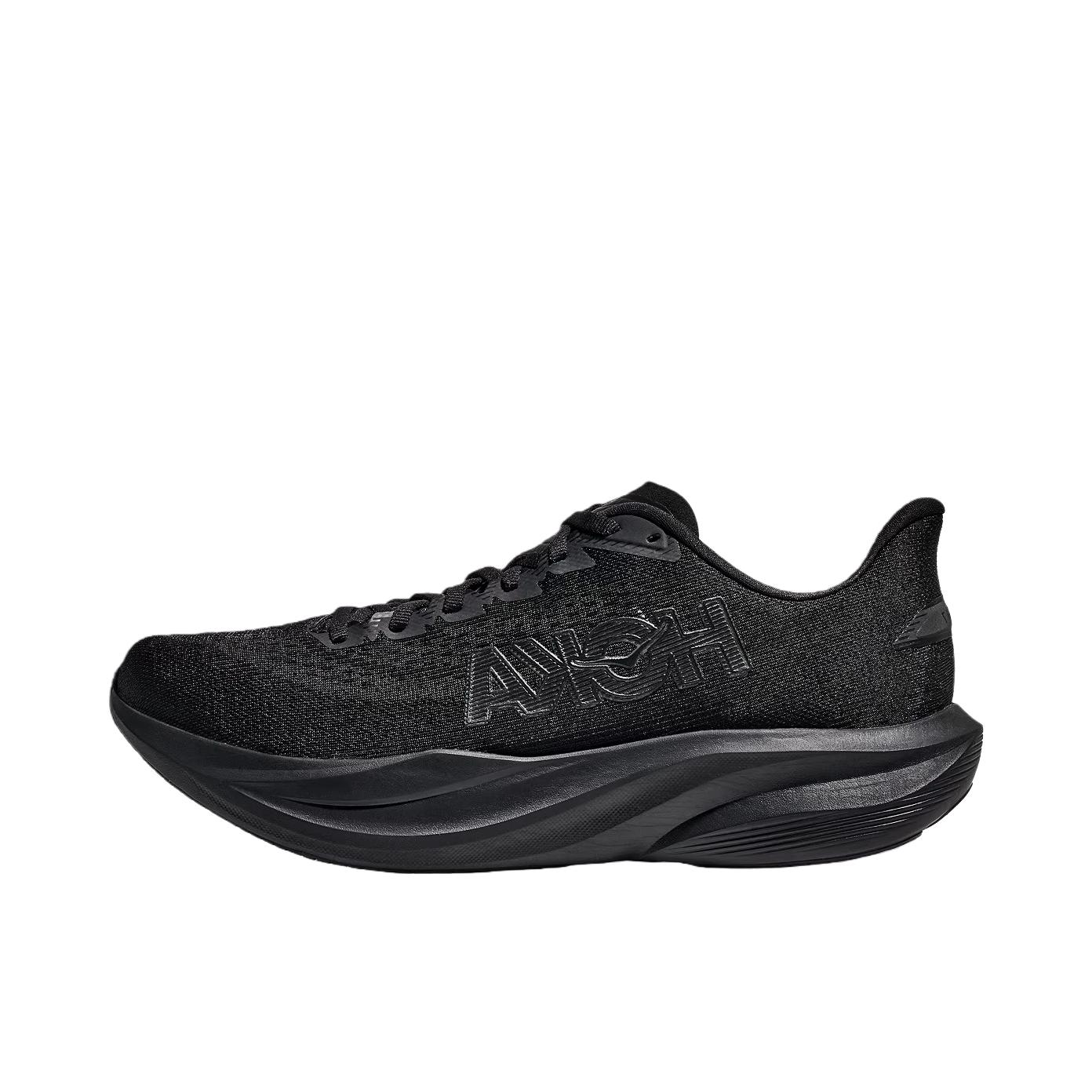 推荐商品：HOKA ONE ONE 马赫 7 MACH 7 跑鞋 竞训轻便回弹缓震 宽版/黑色/曜石黑