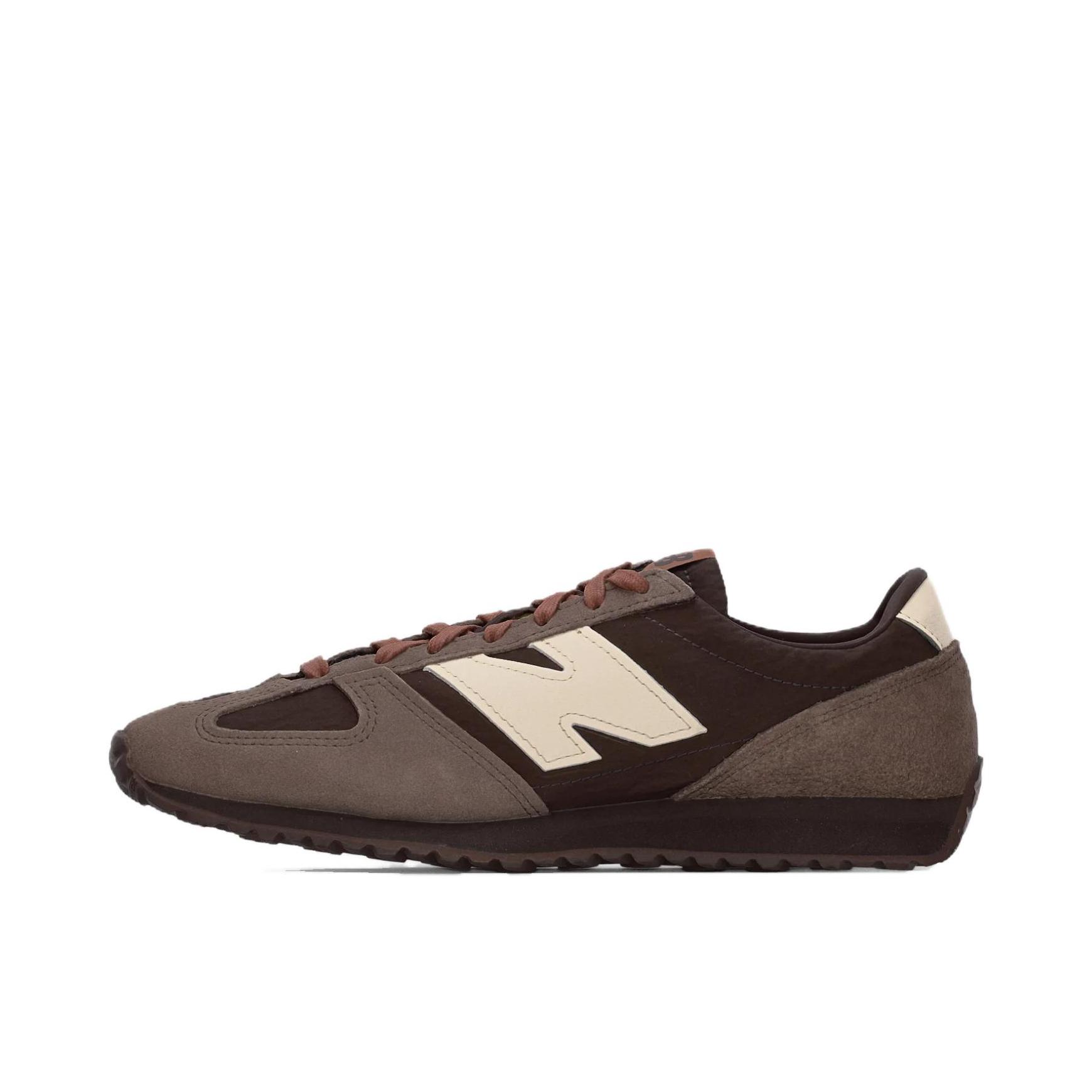 推荐商品：New Balance 471 跑鞋 复古薄底运动低帮贴合支撑 D宽/棕色/陶土棕