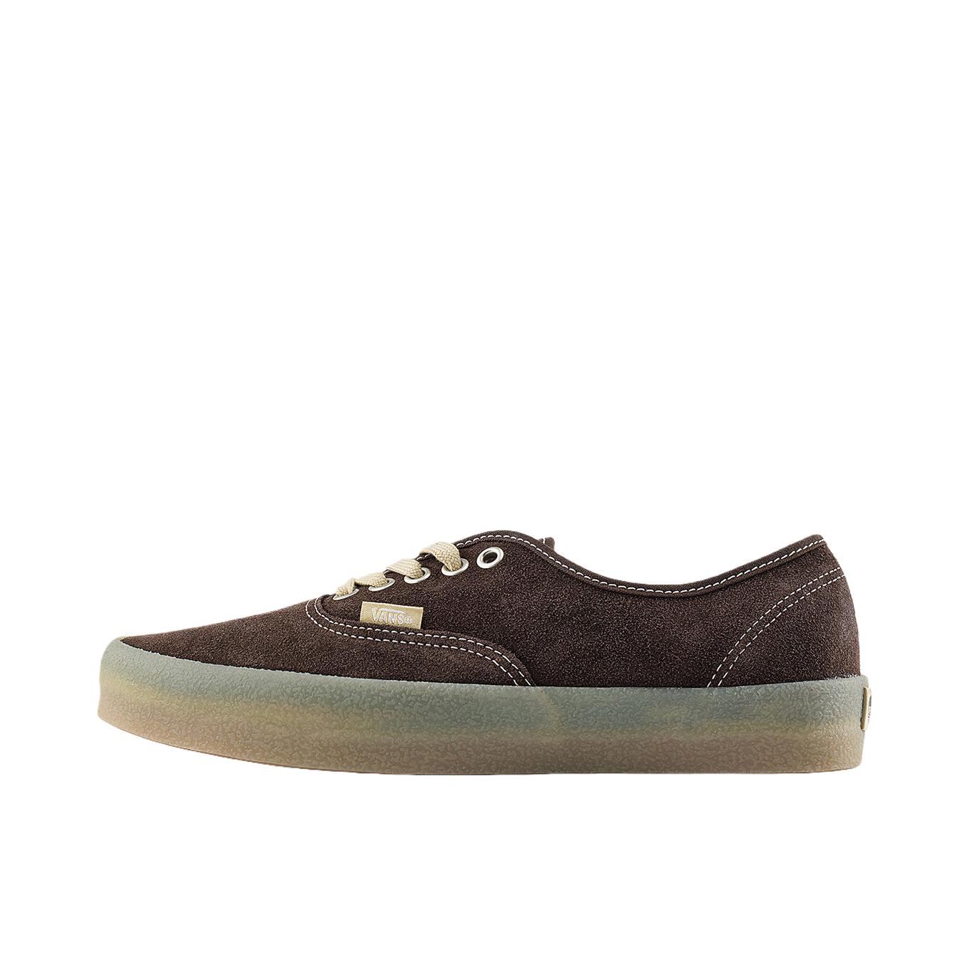 推荐商品：Vans/范斯 Authentic 帆布鞋 生胶底翻毛皮舒适 咖啡色