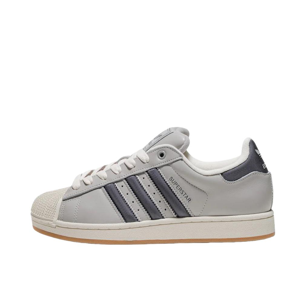 推荐商品：adidas Originals Superstar 2 板鞋 复古防滑耐磨贝壳头贴合圆头支撑 灰色/棕色