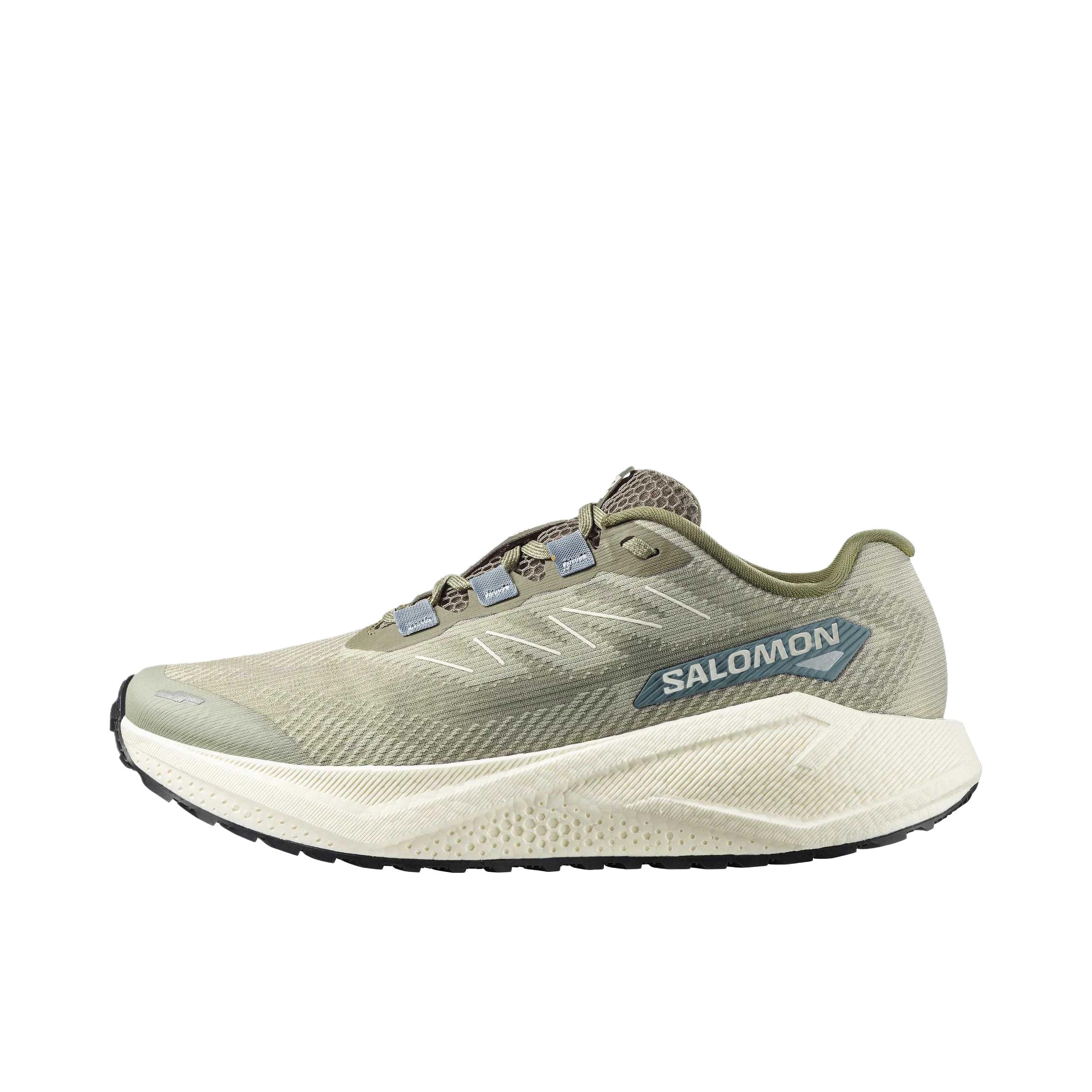 推荐商品：Salomon/萨洛蒙 Aero Blaze 3 跑鞋 复古百搭织物圆头 茶色/香草冰