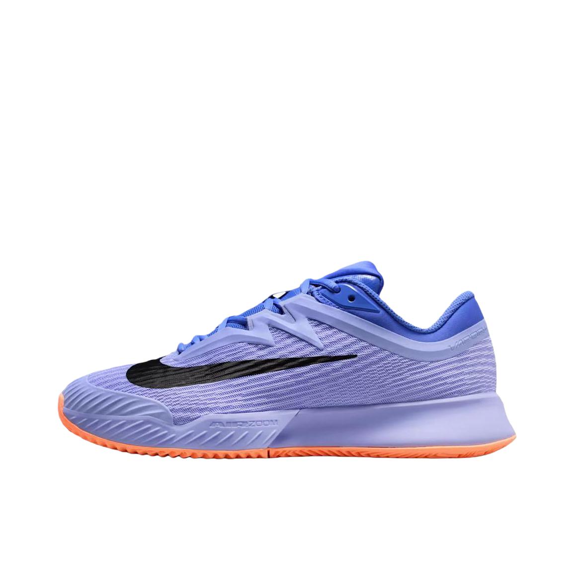 推荐商品：Nike Vapor Pro 3 防滑耐磨 缓震回弹 舒适轻便 硬地球场 网球鞋 紫色/橙色