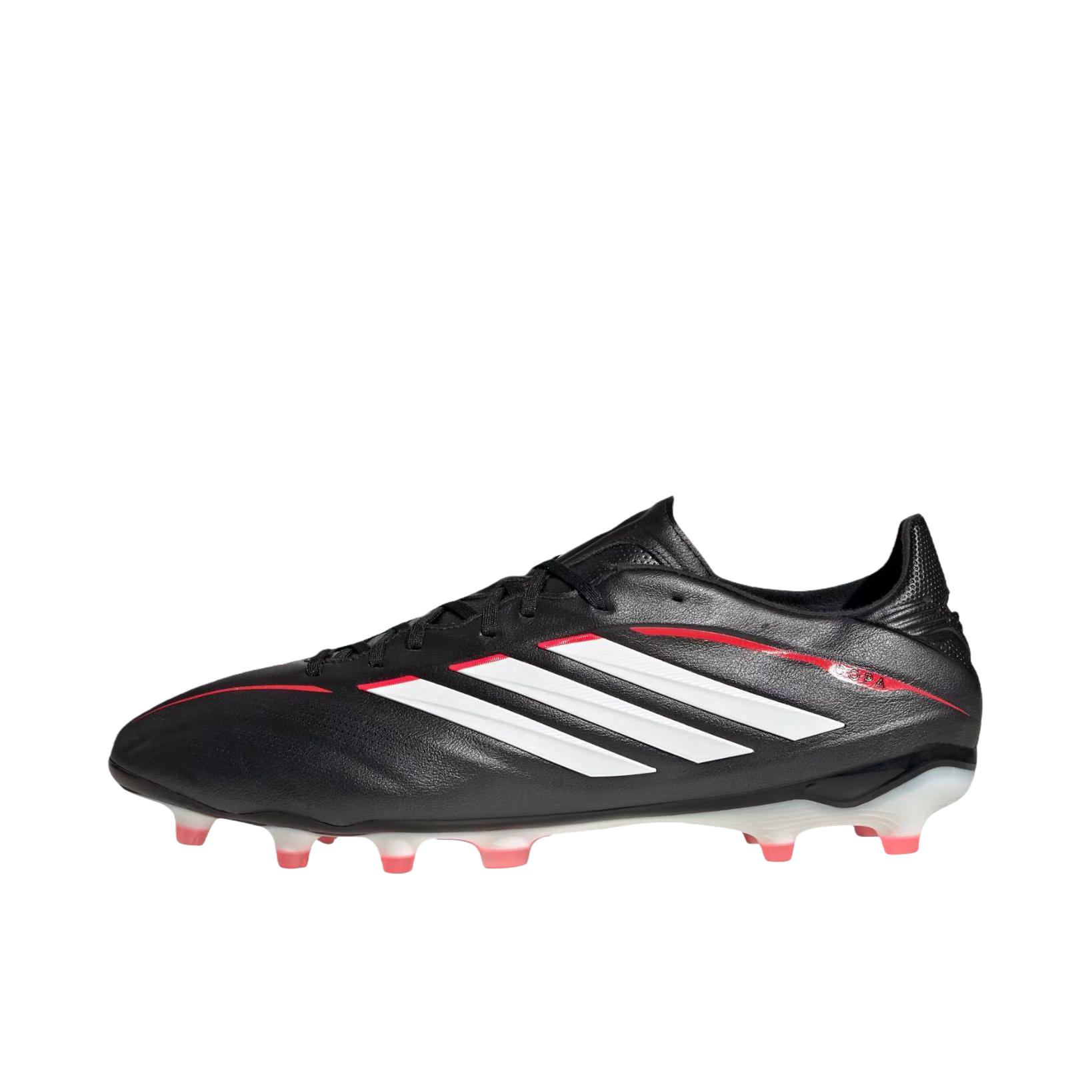推荐商品：adidas Copa Pure.4 PRO FG 足球鞋 柔软支撑平跟系带贴合 黑色/白色