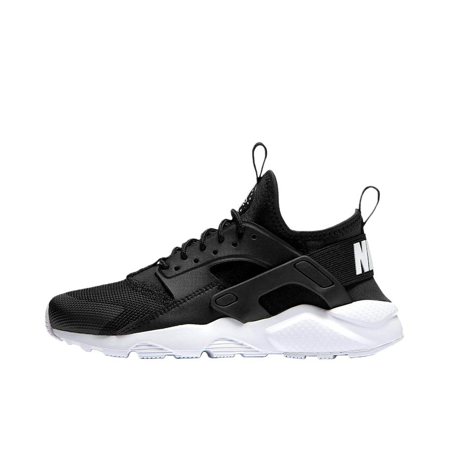 推荐商品：Nike Air Huarache Ultra 跑鞋 防滑耐磨舒适透气防水减震轻便复古百搭织物包裹性 大童/黑色