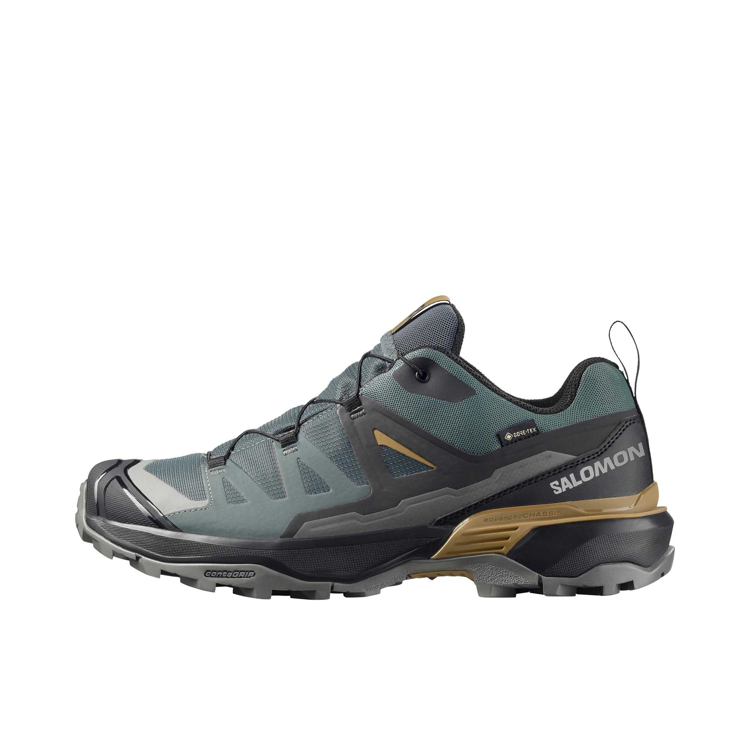 推荐商品：Salomon/萨洛蒙 X Ultra 360 Edge 缓震耐磨 防水 圆头 稳定支撑 登山 户外鞋 徒步鞋 都市风尚/黑色
