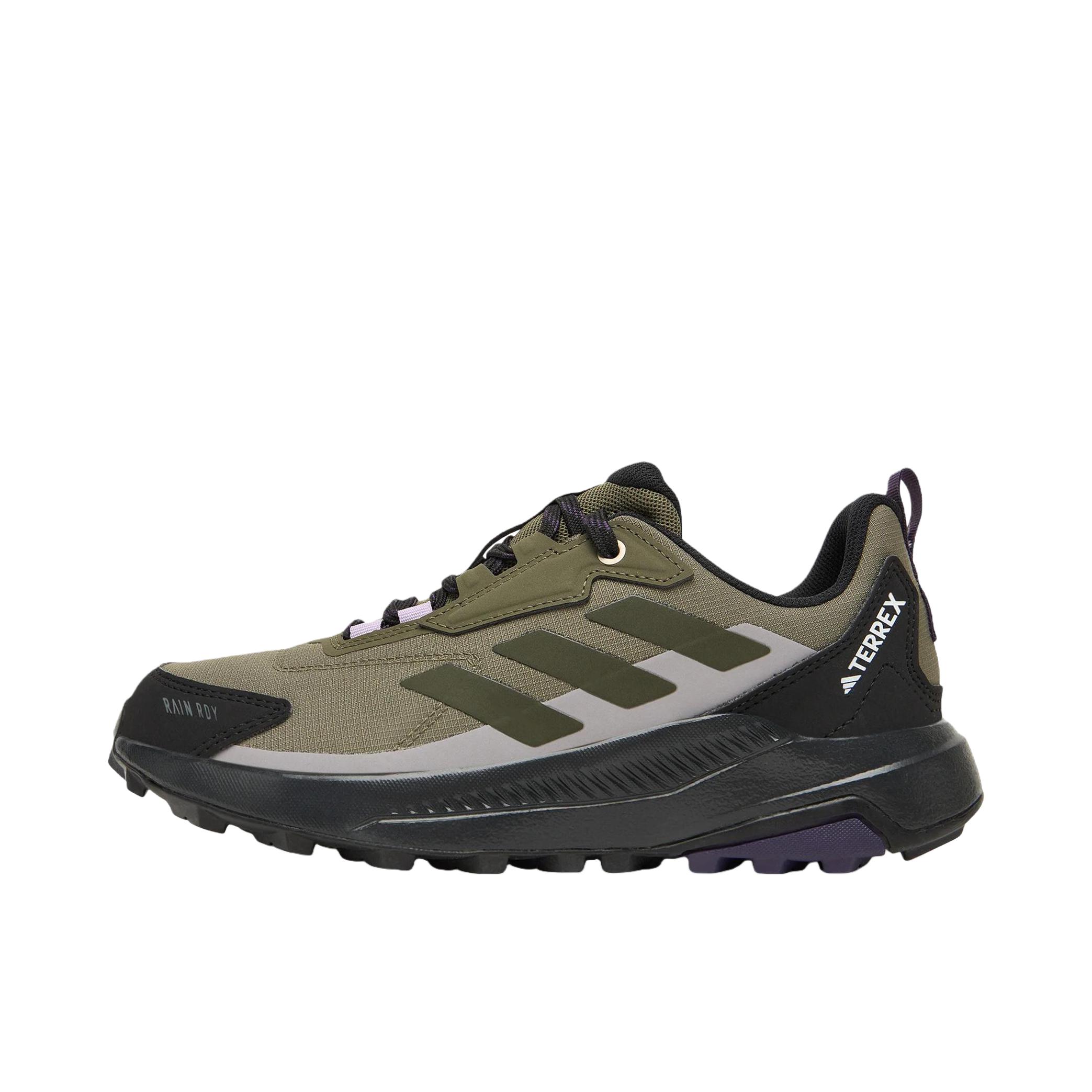 推荐商品：adidas  Anylander  R.RDY  防滑 防水 低帮 系带  户外鞋 低帮/绿色