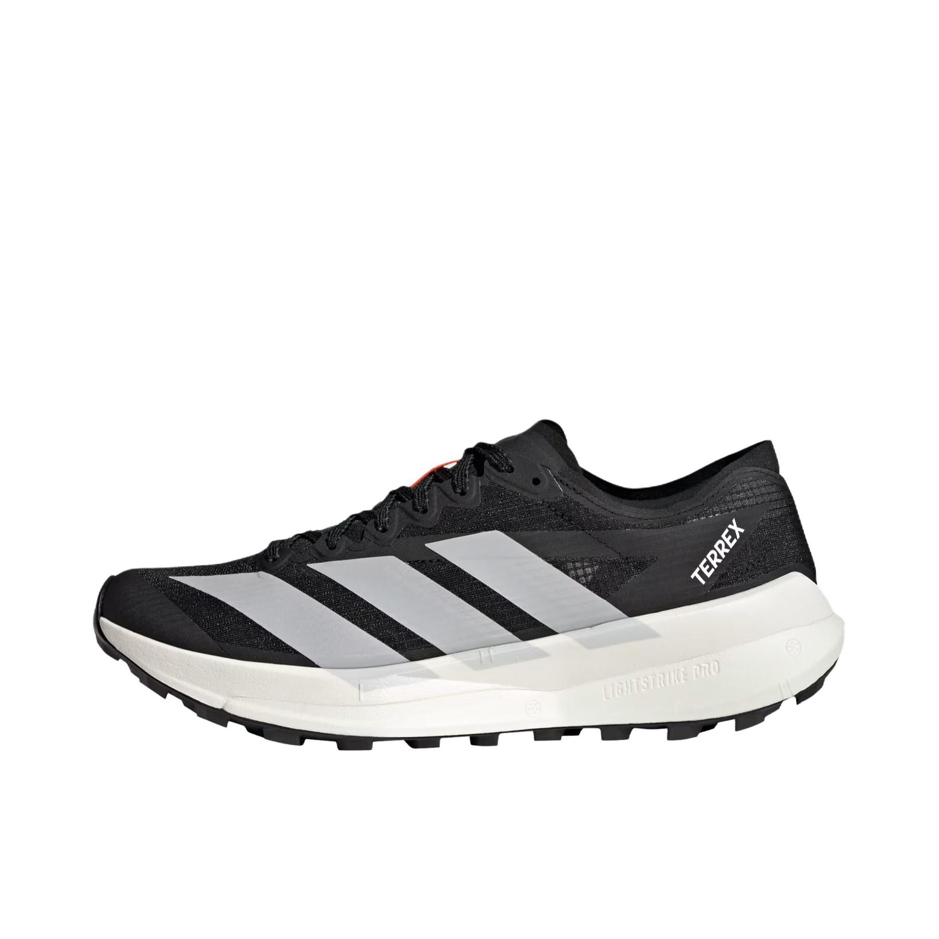 推荐商品：adidas Terrex Agravic Speed 2 跑鞋 舒适防滑圆头 黑色