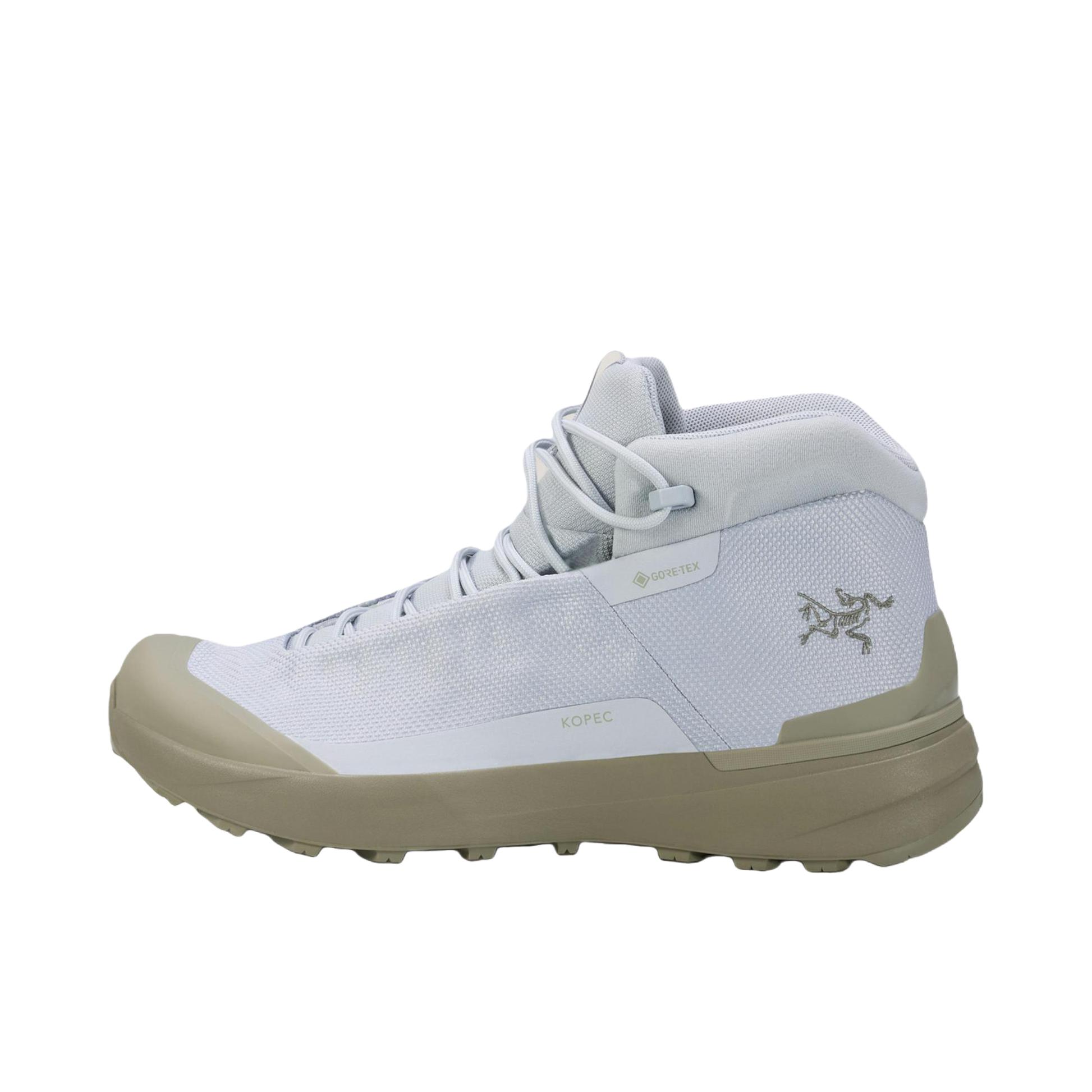 推荐商品：Arc'teryx/始祖鸟  Kopec Mid GTX  舒适透气 防滑耐磨 百搭时尚  户外鞋 白色/绿色