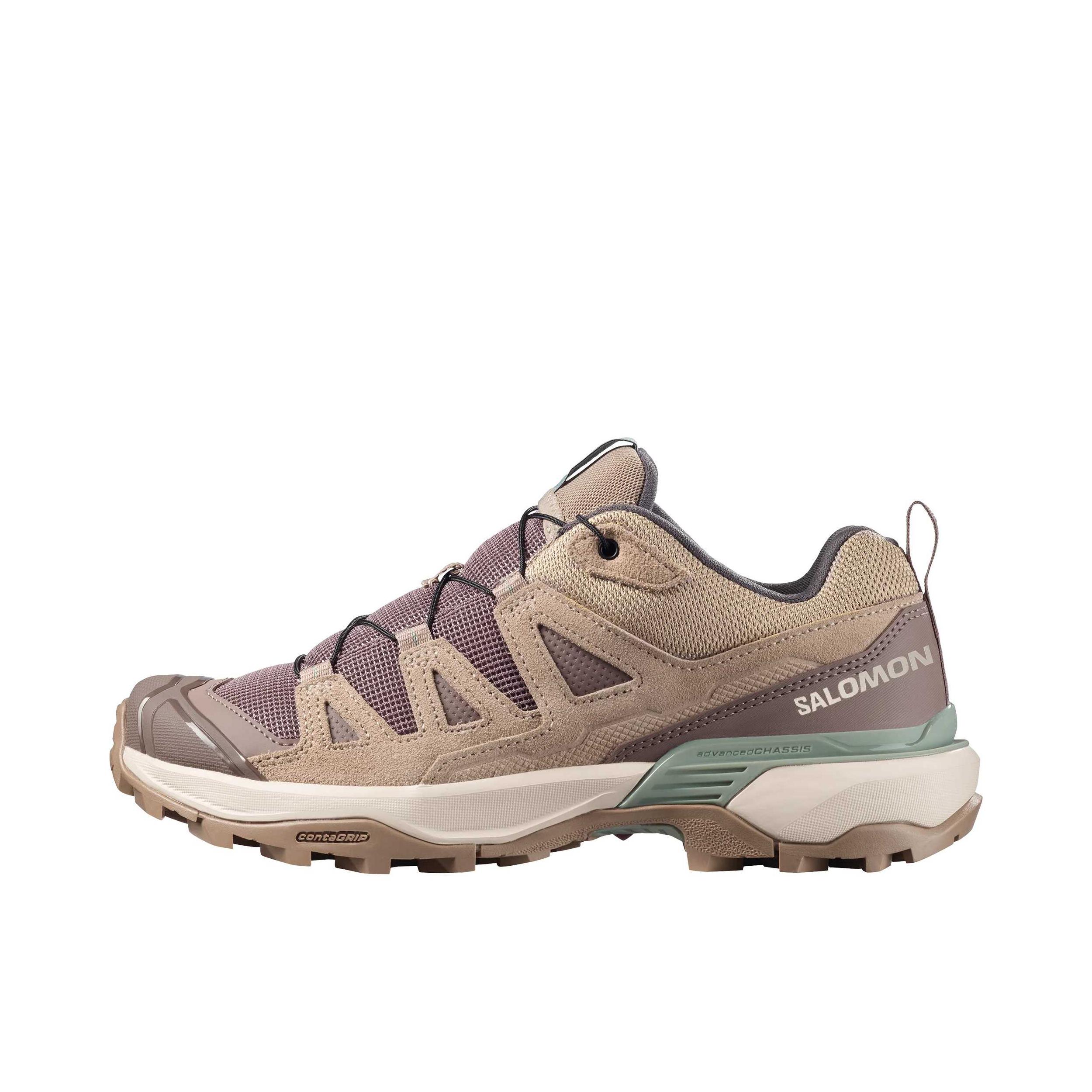 推荐商品：Salomon/萨洛蒙 X ULTRA 360 GTX 防水 舒适透气 防滑耐磨 抓地缓震 户外鞋 徒步鞋 铁/沙漠棕