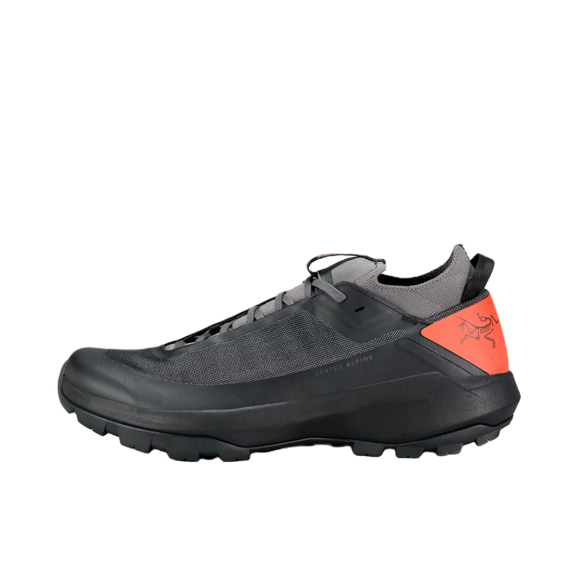 推荐商品：Arc'teryx 始祖鸟 Vertex Alpine 舒适轻便 防滑耐磨 厚底 时尚 休闲鞋 户外鞋 黑色