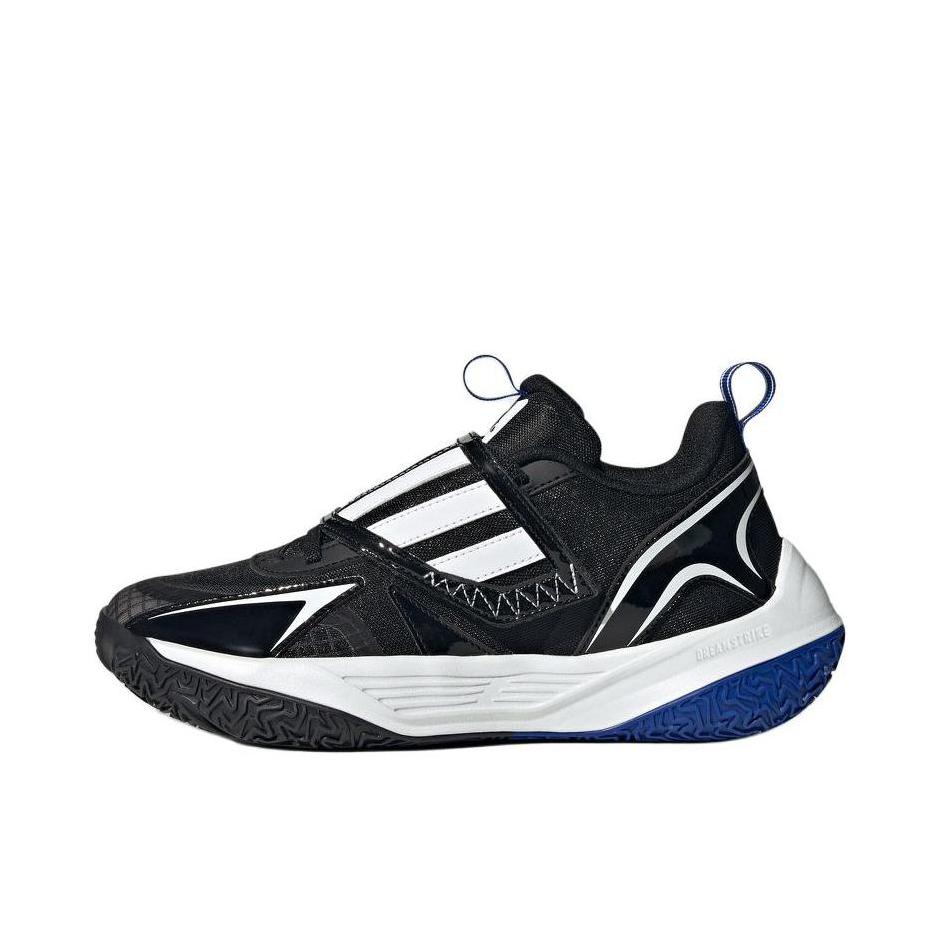 推荐商品：adidas XENOBURST K 篮球鞋 运动训练低帮回弹缓震防滑实战 大童/黑色